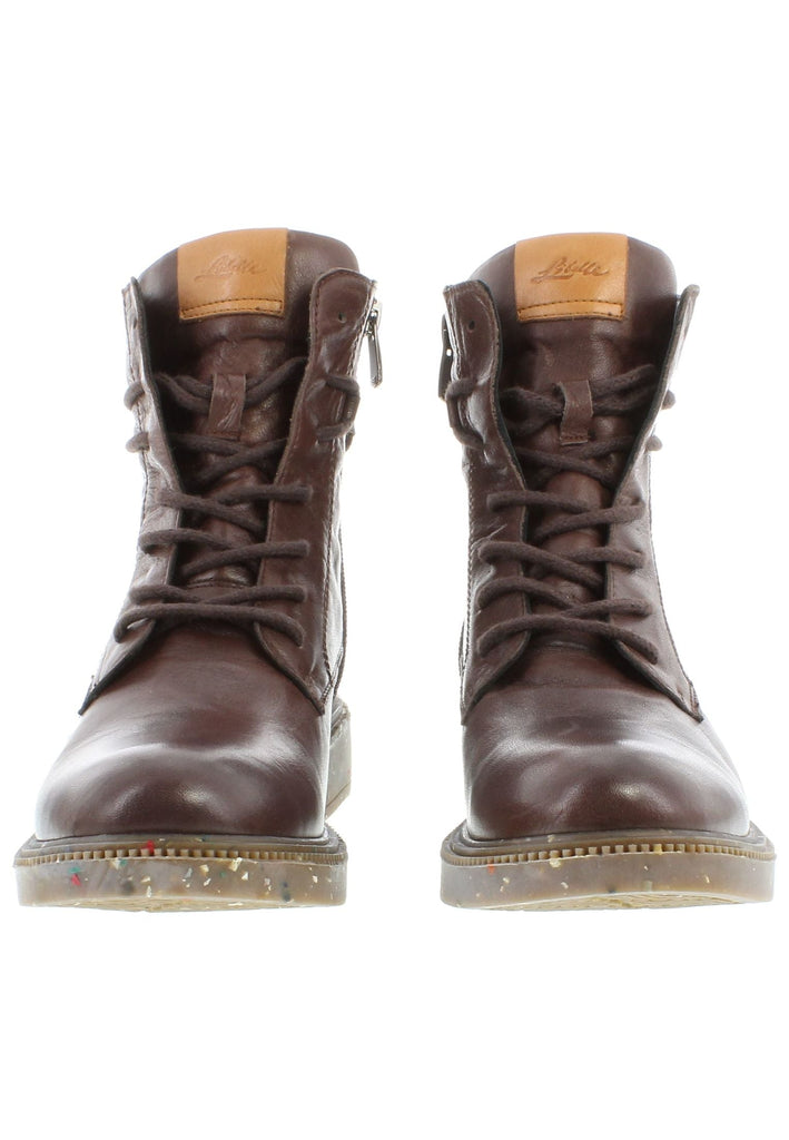 Libelle Stiefelette Nappaleder Dunkelbraun