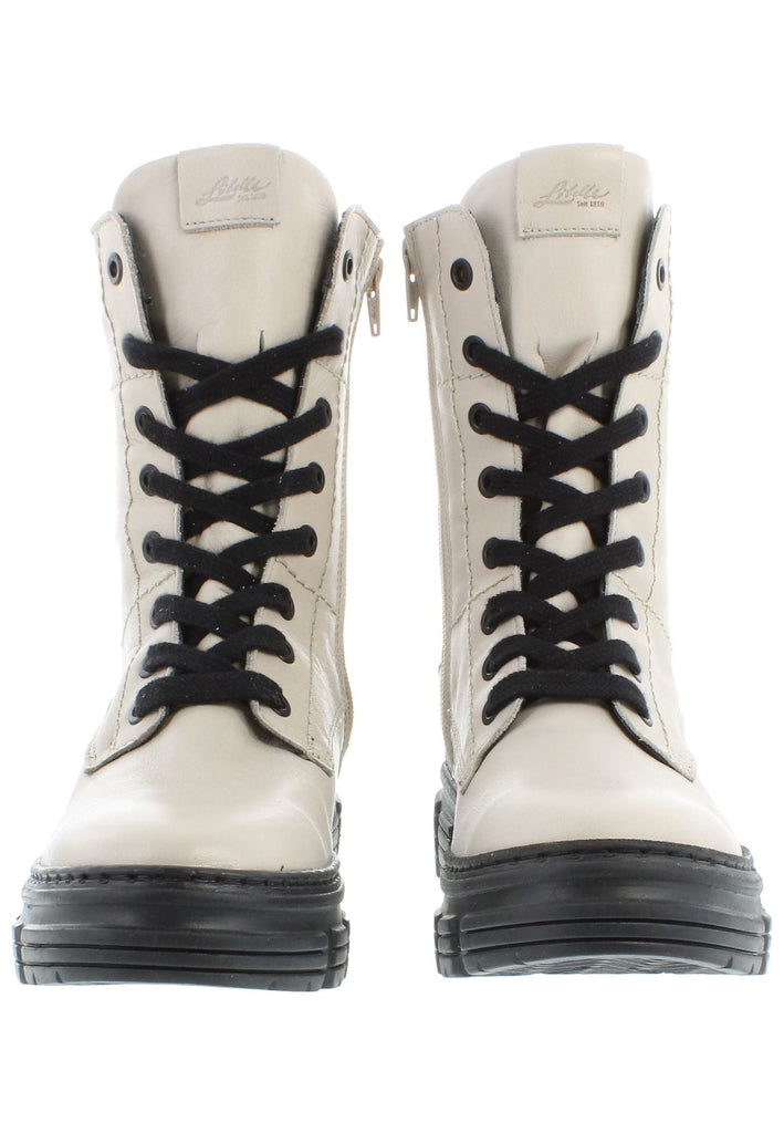 Libelle Stiefelette Nappaleder Hellbeige