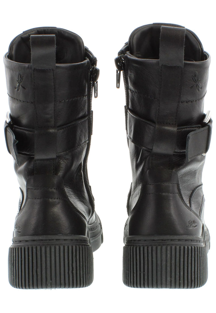 Libelle Stiefelette Nappaleder Schwarz