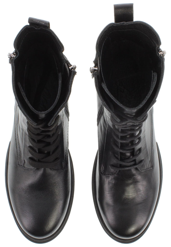 Libelle Stiefelette Nappaleder Schwarz