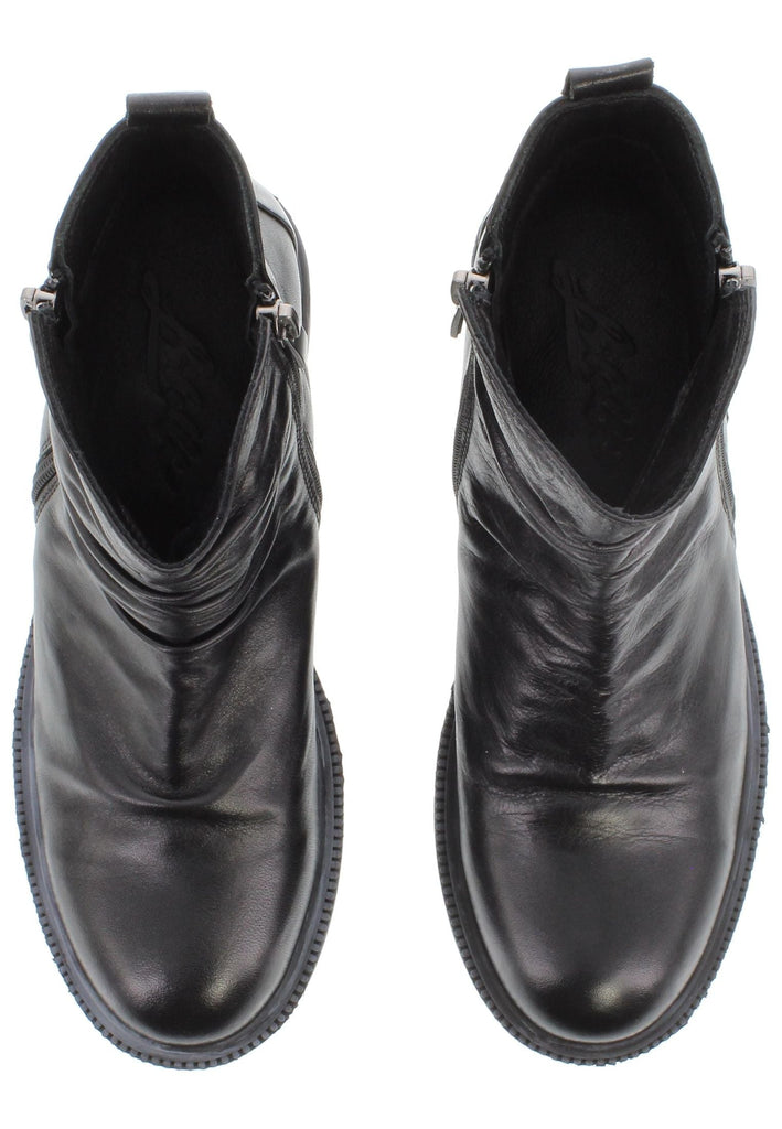 Libelle Stiefelette Nappaleder Schwarz