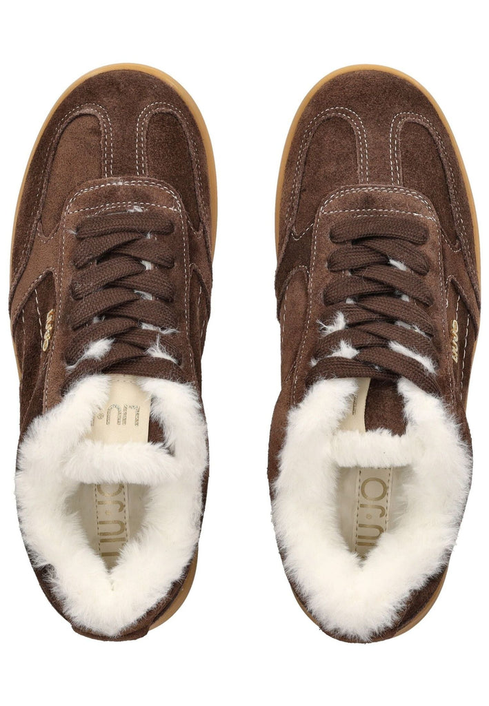 Liu Jo Halbschuhe Veloursleder Braun Warmfutter