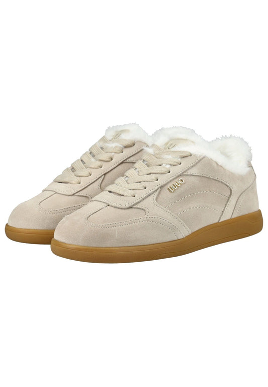 Liu Jo Halbschuhe Veloursleder Hellrosa Warmfutter