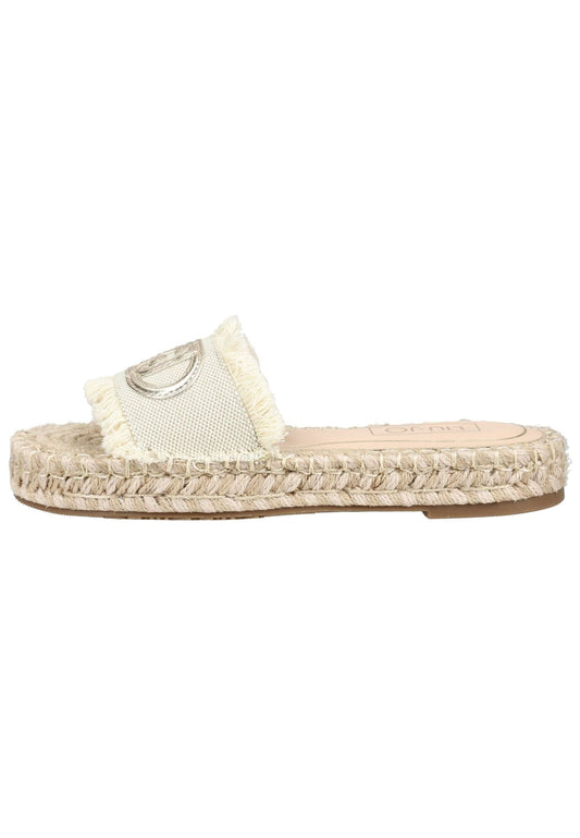 Liu Jo Pantoletten Lederimitat Beige/Gold