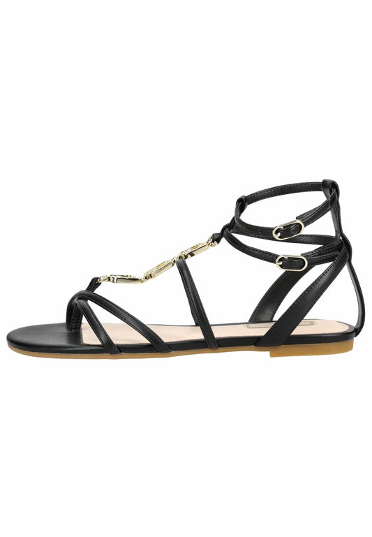 Liu Jo Sandalen Lederimitat Schwarz
