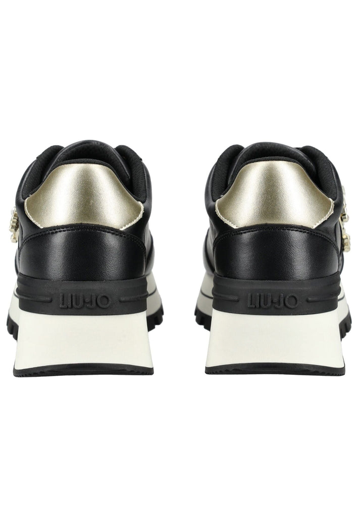 Liu Jo Sneaker Leder Schwarz/Gold