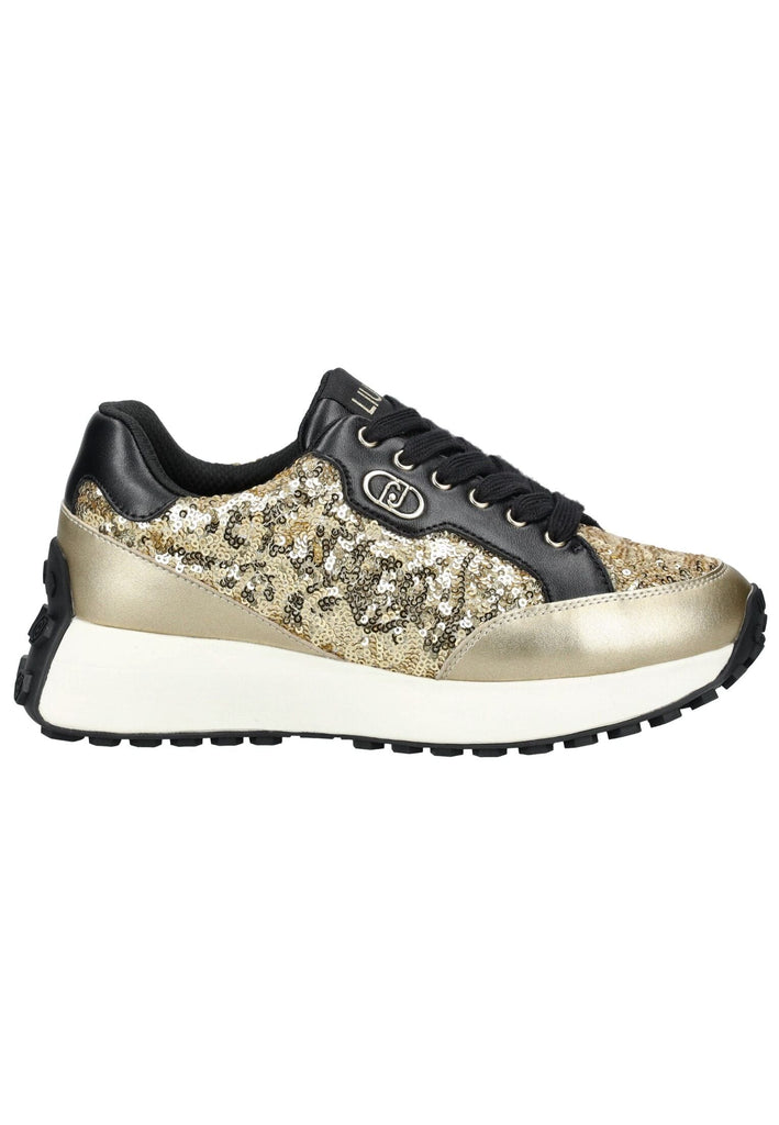 Liu Jo Sneaker Leder/Synthetik Schwarz/Gold