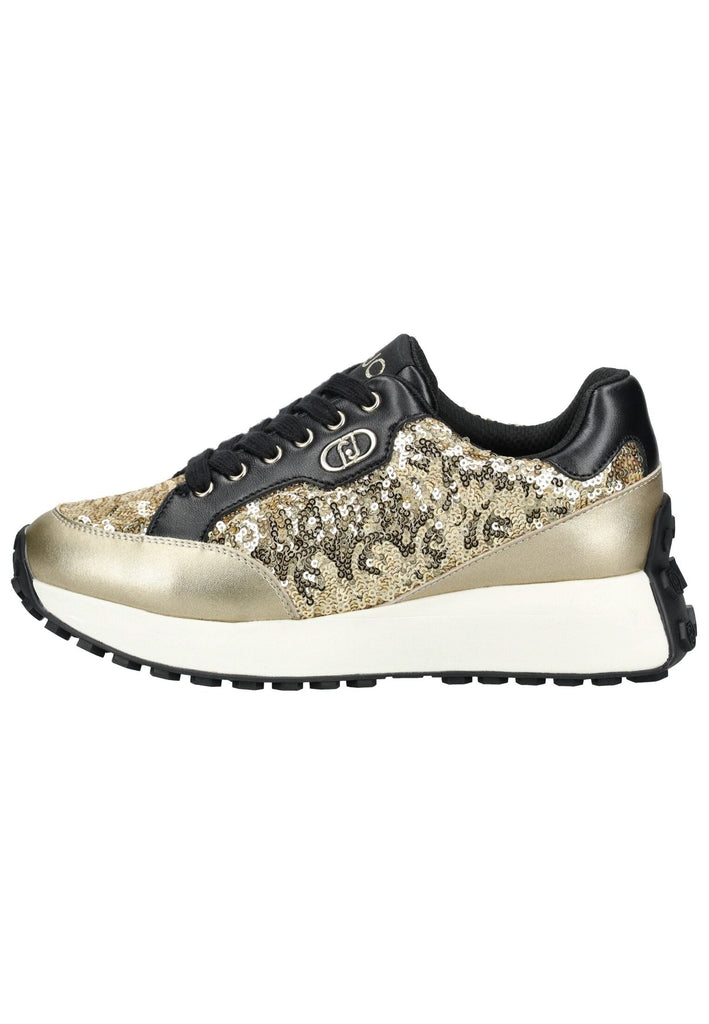 Liu Jo Sneaker Leder/Synthetik Schwarz/Gold