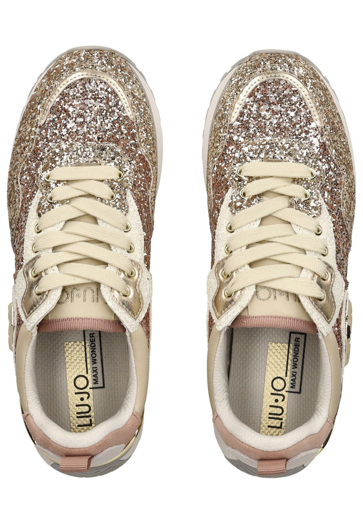 Liu Jo Sneaker Lederimitat/Textil Gold