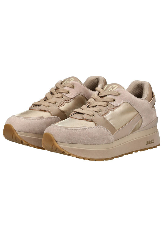 Liu Jo Sneaker Veloursleder/Synthetik Nude