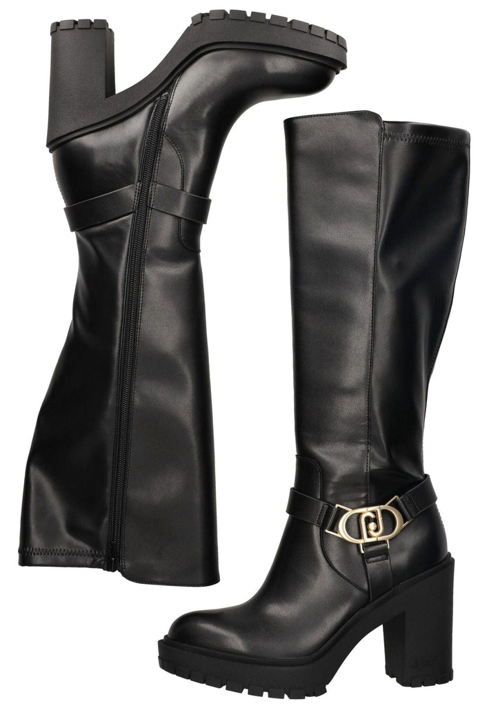 Liu Jo Stiefel Leder/Synthetik Schwarz