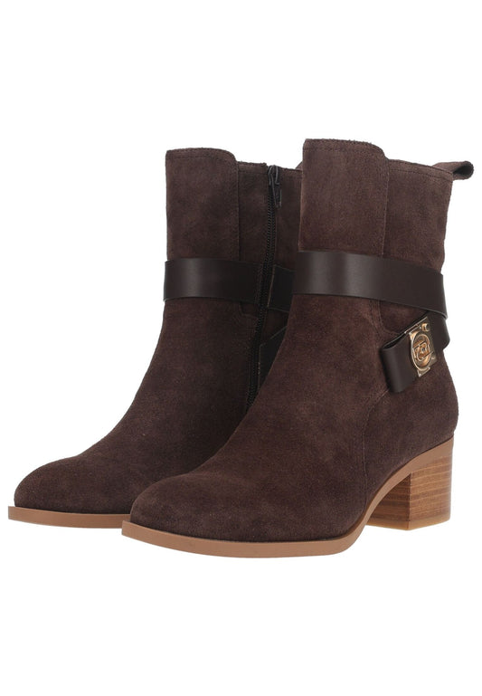 Liu Jo Stiefelette Leder Mokka