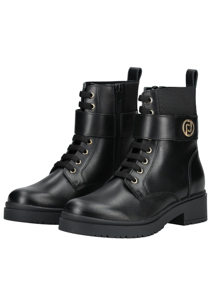 Liu Jo Stiefelette Leder/Textil Schwarz