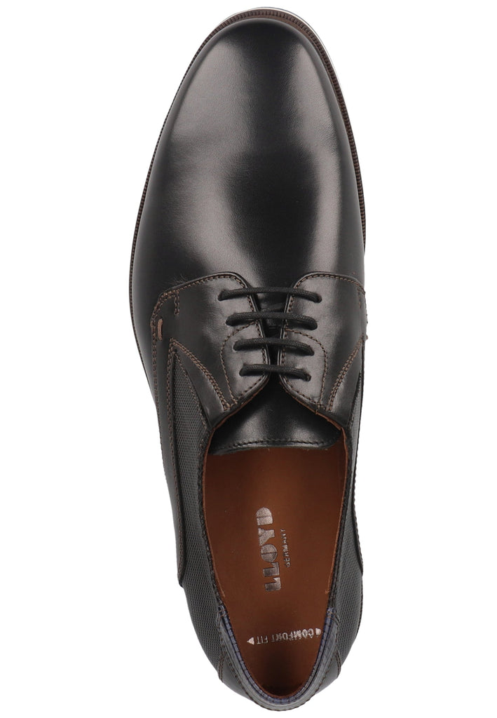 Lloyd Businessschuhe Glattleder Schwarz/Blau