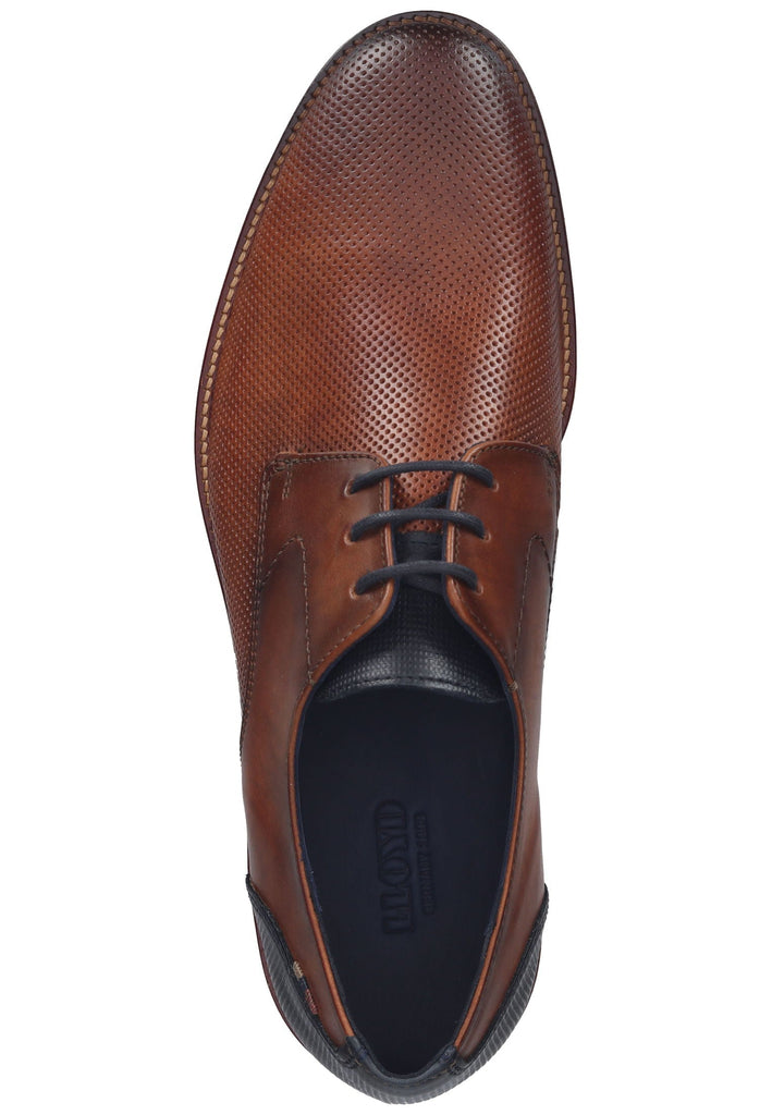 Lloyd Businessschuhe Leder Braun/Blau