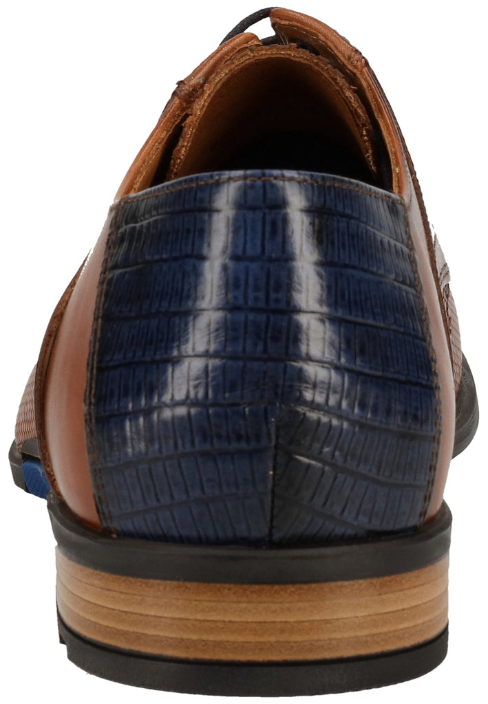 Lloyd Businessschuhe Leder Cognac/Navy