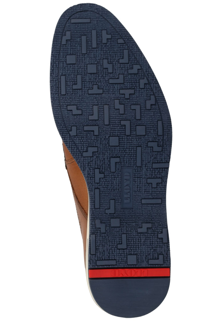 Lloyd Halbschuhe Leder Cognac