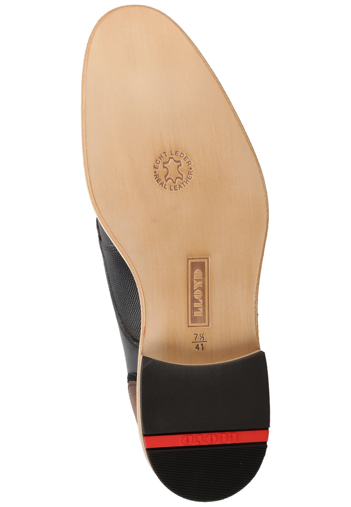 Lloyd Halbschuhe Leder Dunkelblau