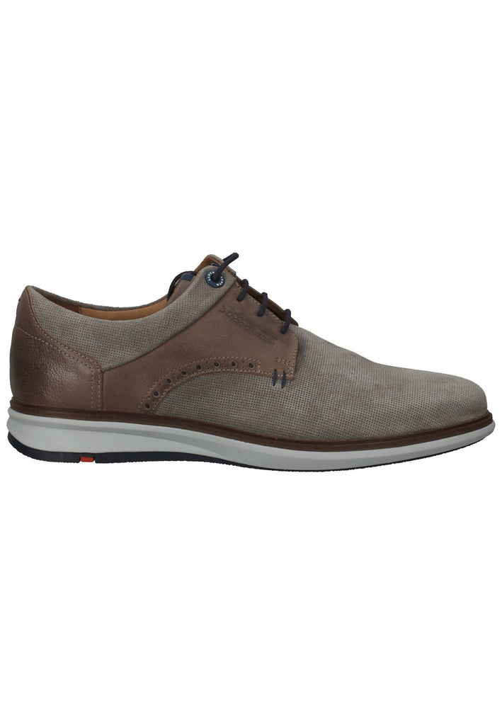 Lloyd Halbschuhe Leder Grau