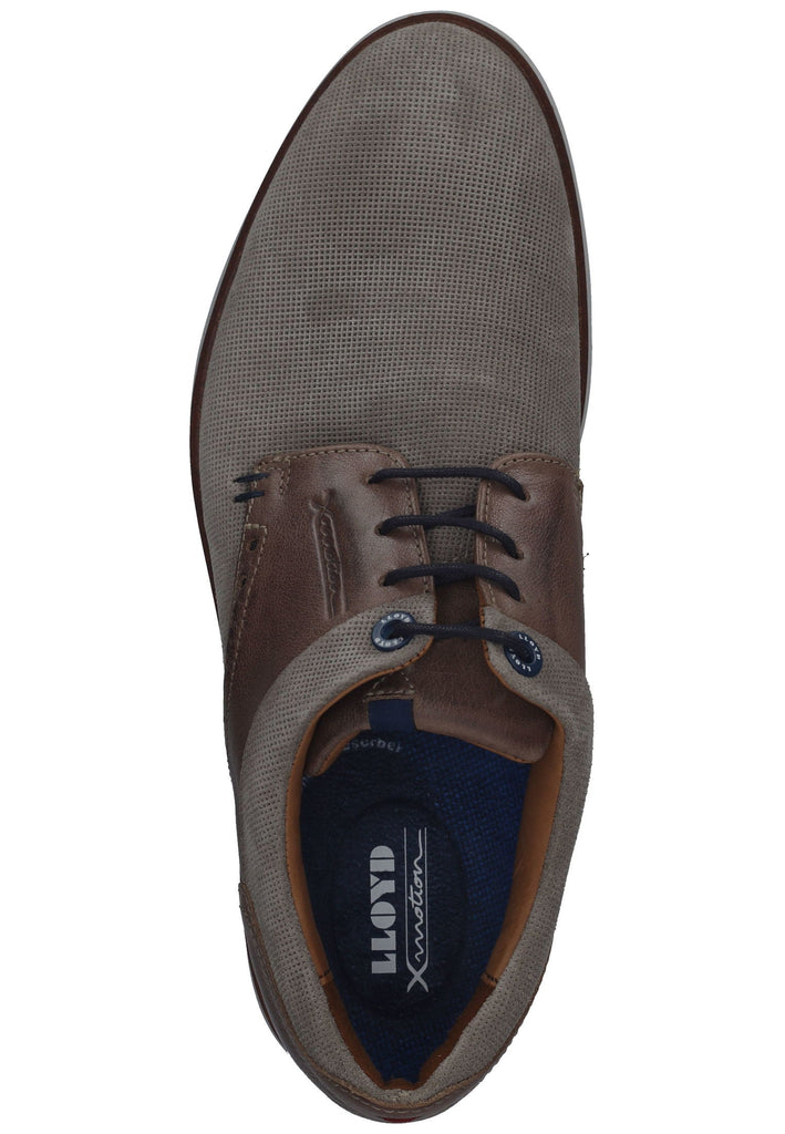 Lloyd Halbschuhe Leder Grau