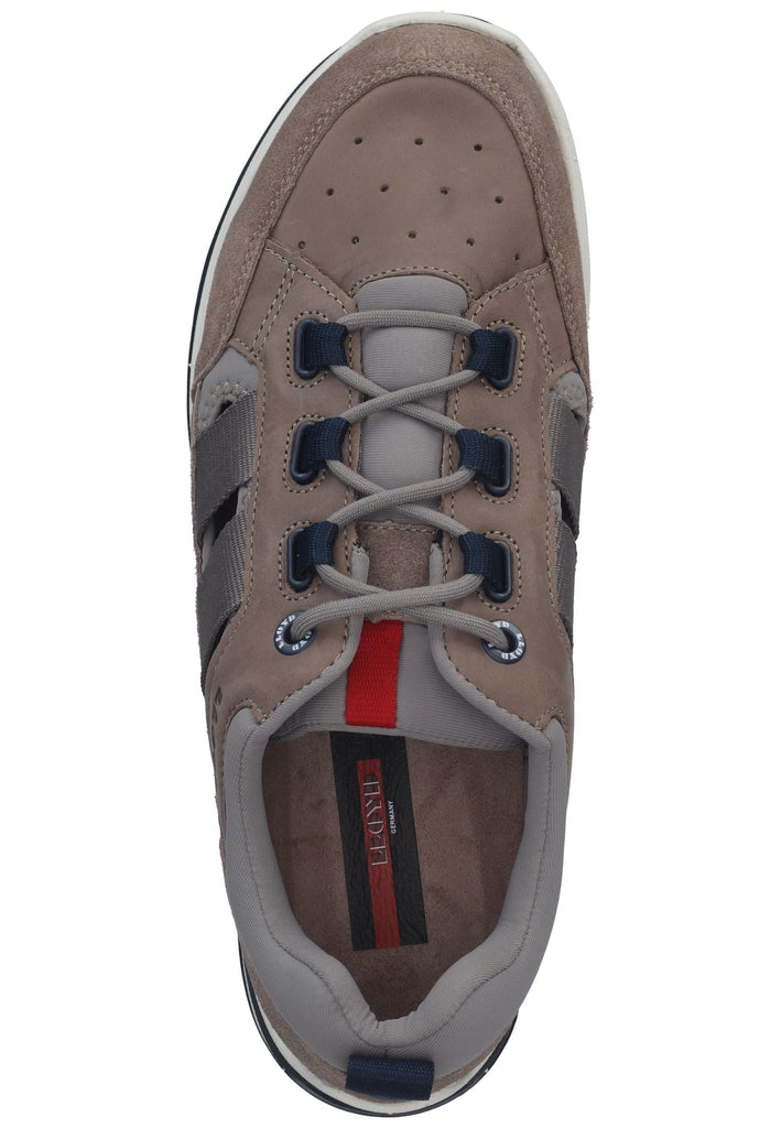 Lloyd Halbschuhe Leder/Textil Grau