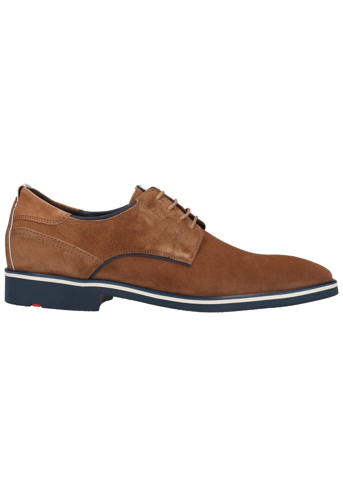 Lloyd Halbschuhe Veloursleder Braun/Blau