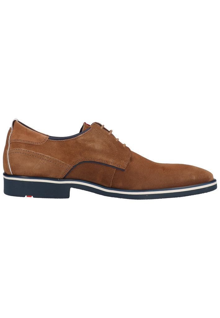 Lloyd Halbschuhe Veloursleder Braun/Blau