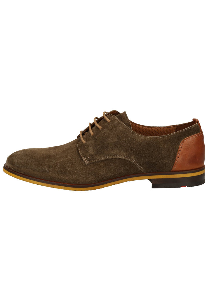 Lloyd Halbschuhe Veloursleder Cigar