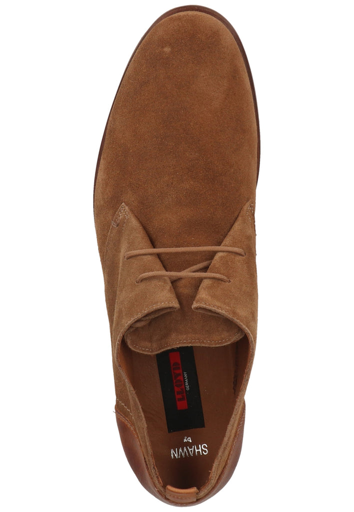 Lloyd Halbschuhe Veloursleder Cigar