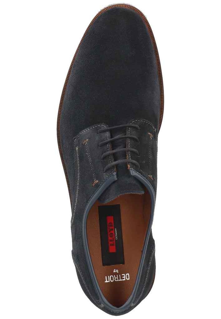 Lloyd Halbschuhe Veloursleder Dunkelblau