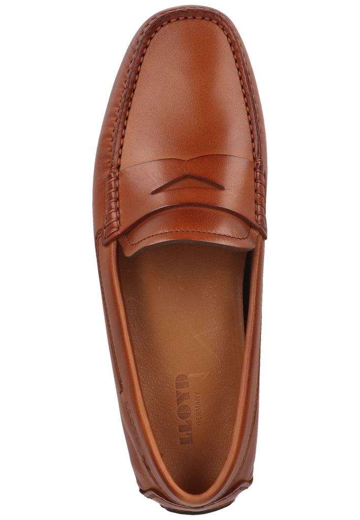 Lloyd Mokassin Glattleder Cognac