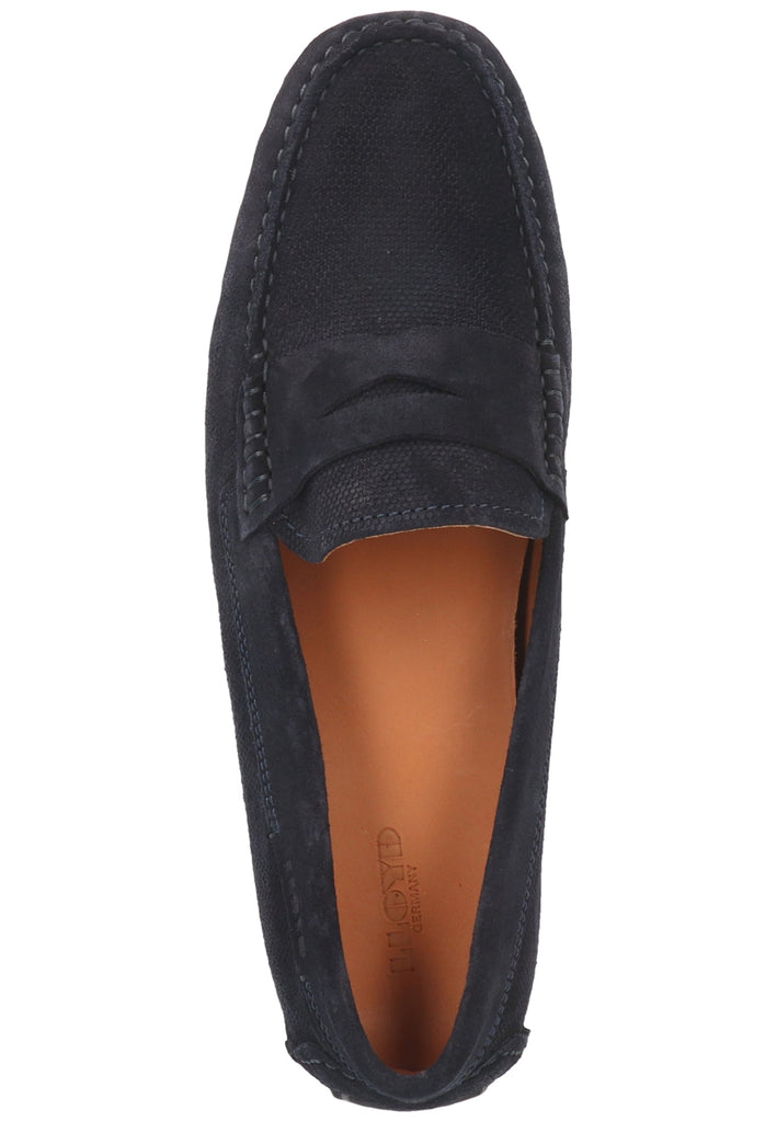 Lloyd Mokassin Veloursleder Navy