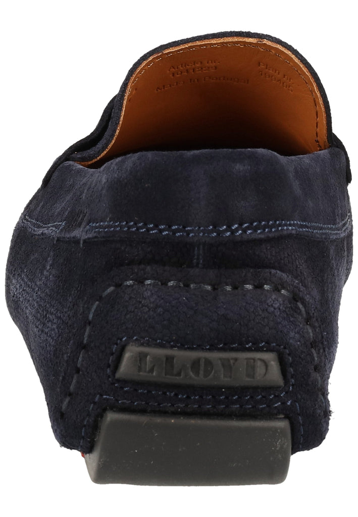 Lloyd Mokassin Veloursleder Navy