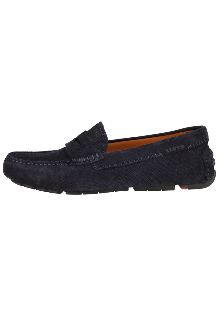 Lloyd Mokassin Veloursleder Navy