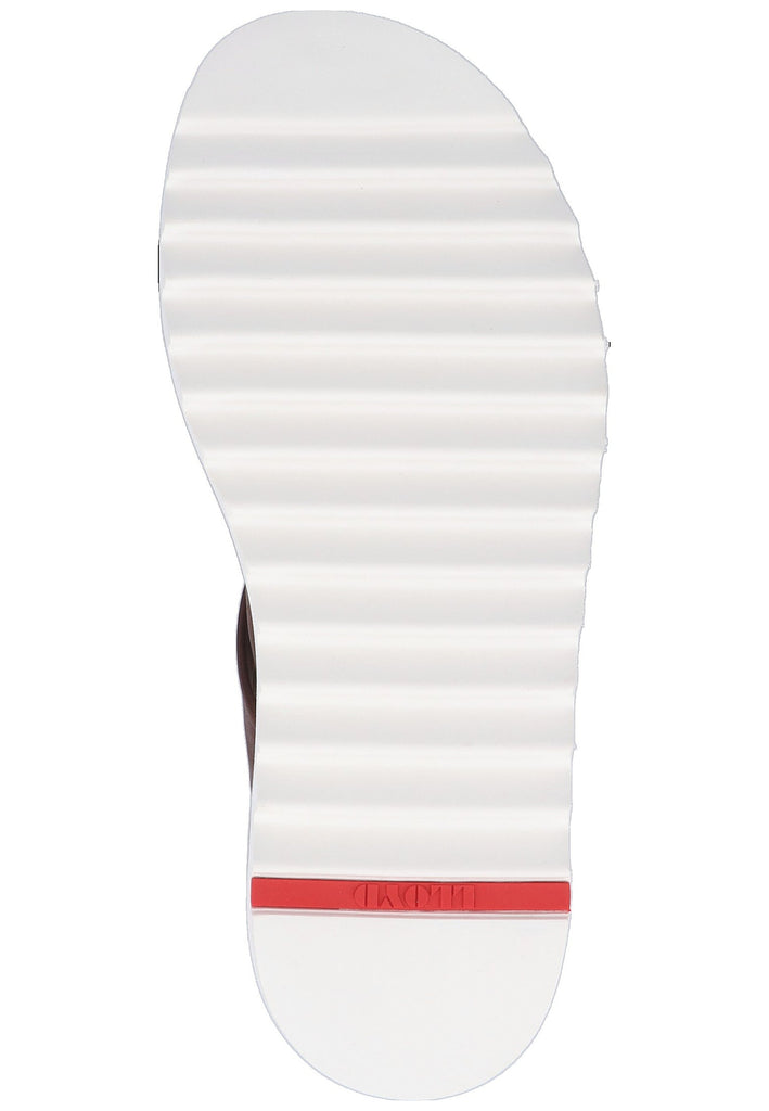 Lloyd Pantoletten Glattleder Kaffee