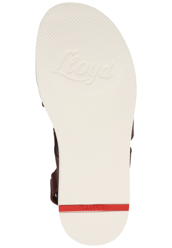 Lloyd Sandalen Glattleder Coffee