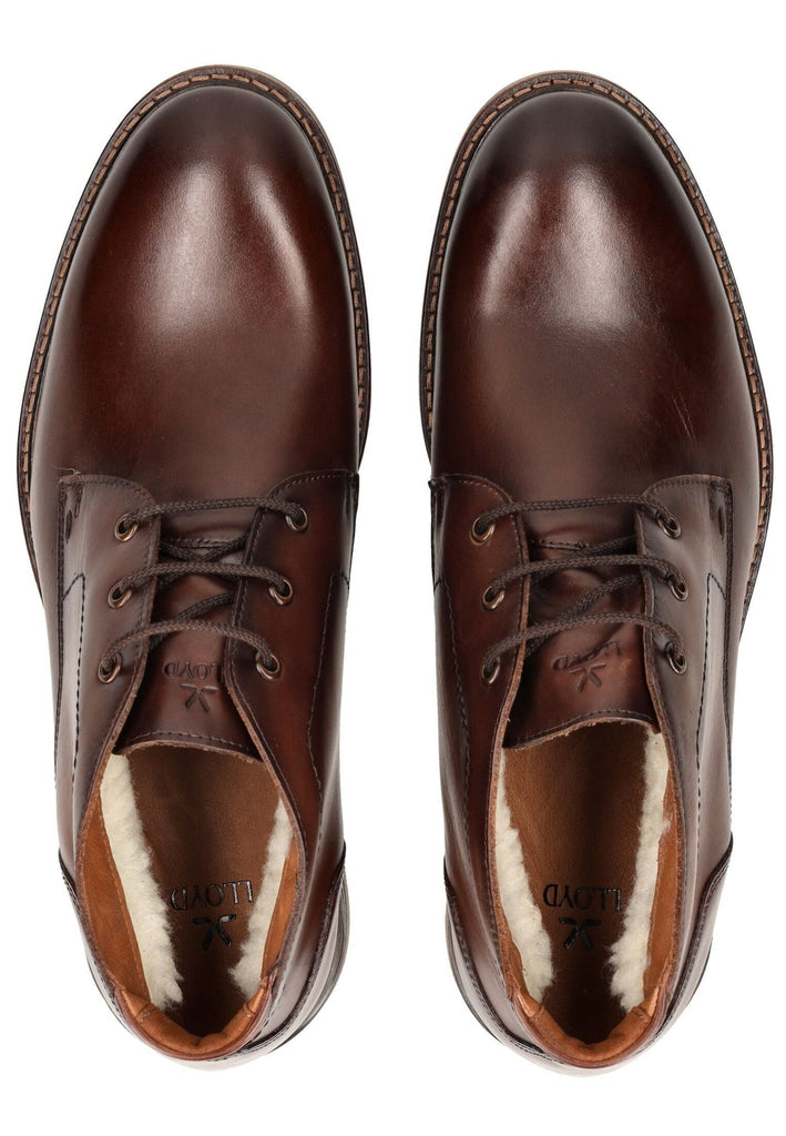 LLOYD SELECTED Businessschuhe Leder Dunkelbraun Warmfutter
