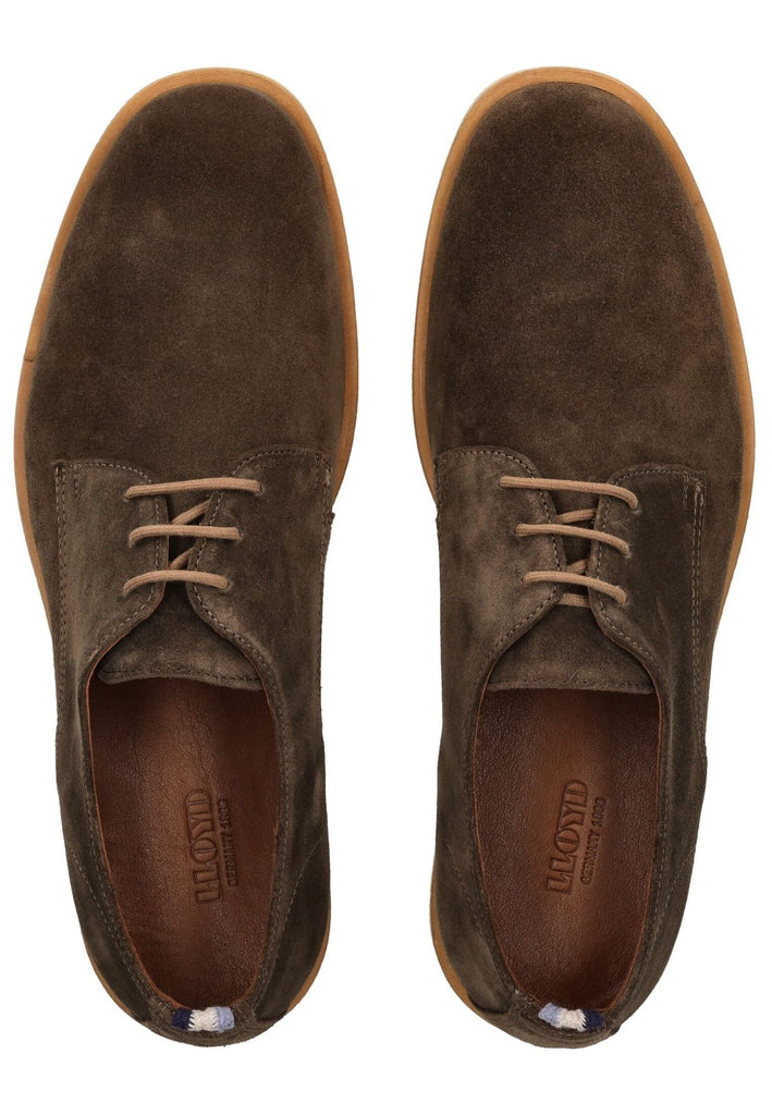 LLOYD SELECTED Businessschuhe Veloursleder Tabacco