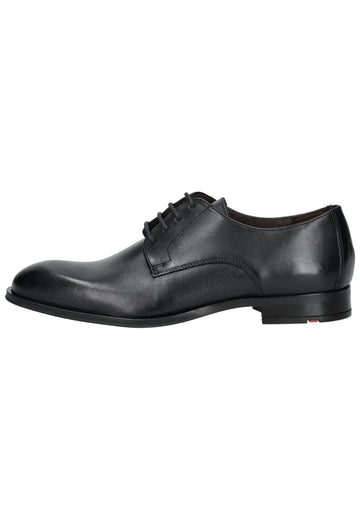 Halbschuhe LLOYD SELECTED Businessschuhe Glattleder Schwarz