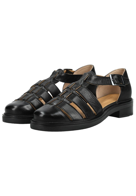 LLOYD SELECTED Sandalen Glattleder Schwarz