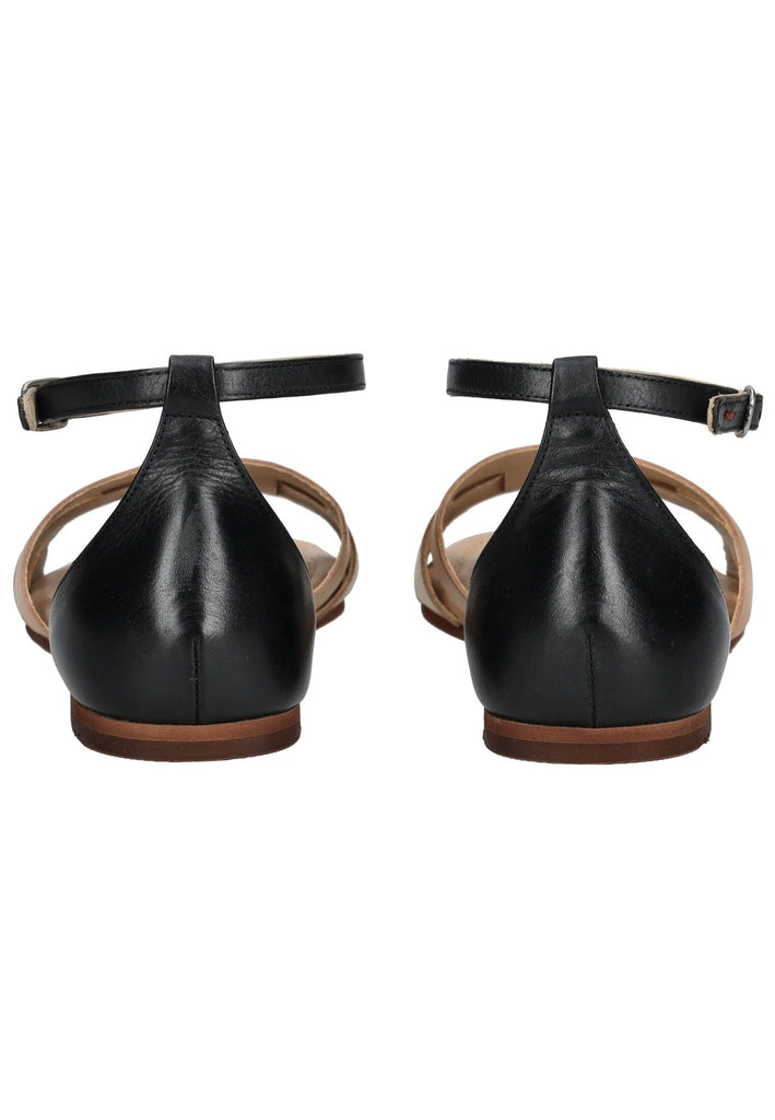 LLOYD SELECTED Sandalen Glattleder Schwarz/Braun