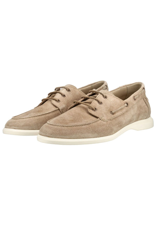 LLOYD SELECTED Slipper Veloursleder Beige