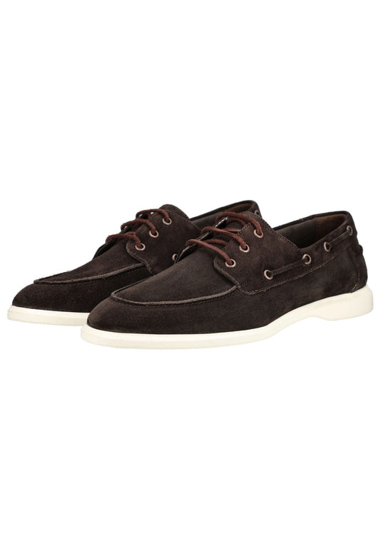LLOYD SELECTED Slipper Veloursleder Dunkelbraun