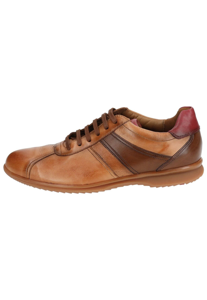 LLOYD SELECTED Sneaker Glattleder Cognac