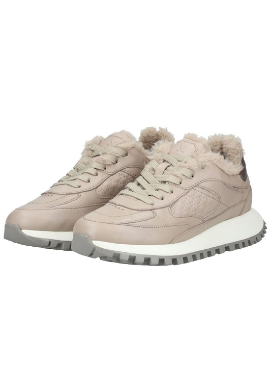 LLOYD SELECTED Sneaker Glattleder Grau Warmfutter