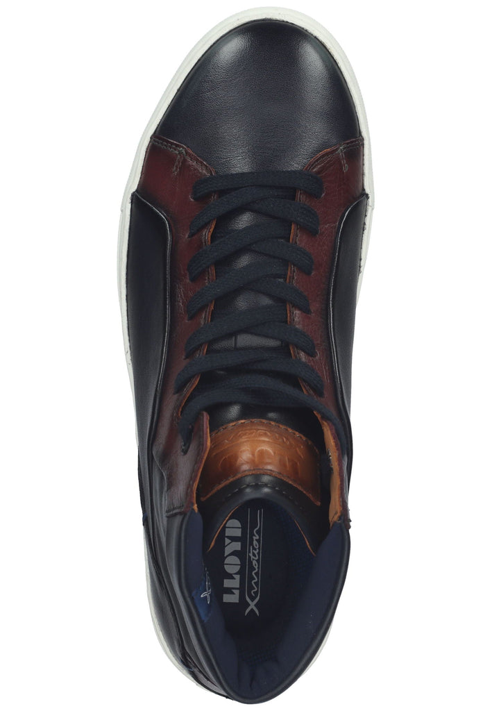 LLOYD SELECTED Sneaker Leder Cognac/Navy