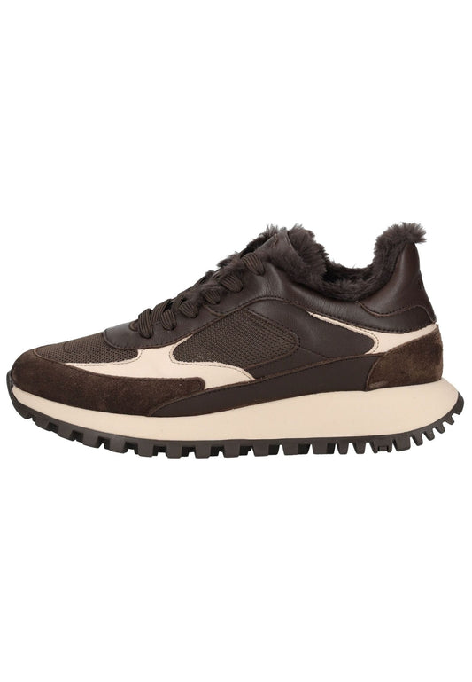 LLOYD SELECTED Sneaker Leder/Textil Moro Warmfutter
