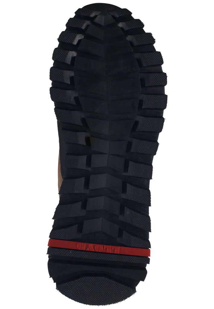 LLOYD SELECTED Sneaker Leder/Textil Schwarz/Braun