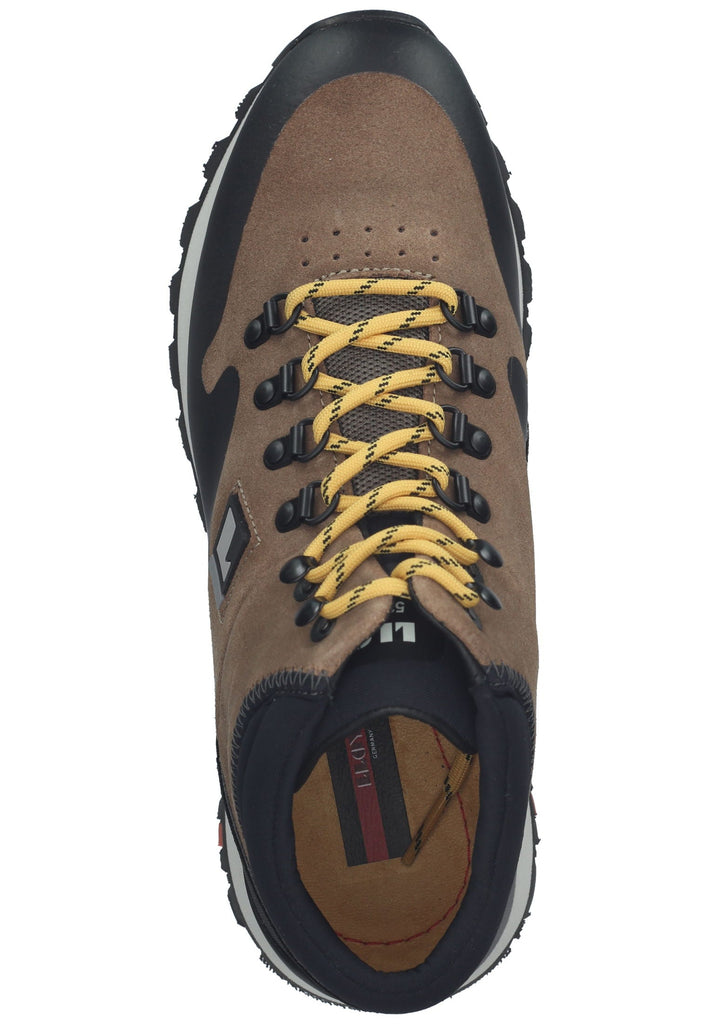 LLOYD SELECTED Sneaker Leder/Textil Schwarz/Braun