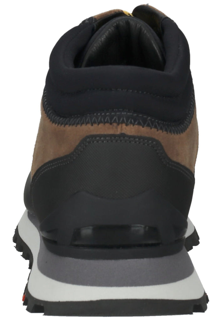 LLOYD SELECTED Sneaker Leder/Textil Schwarz/Braun